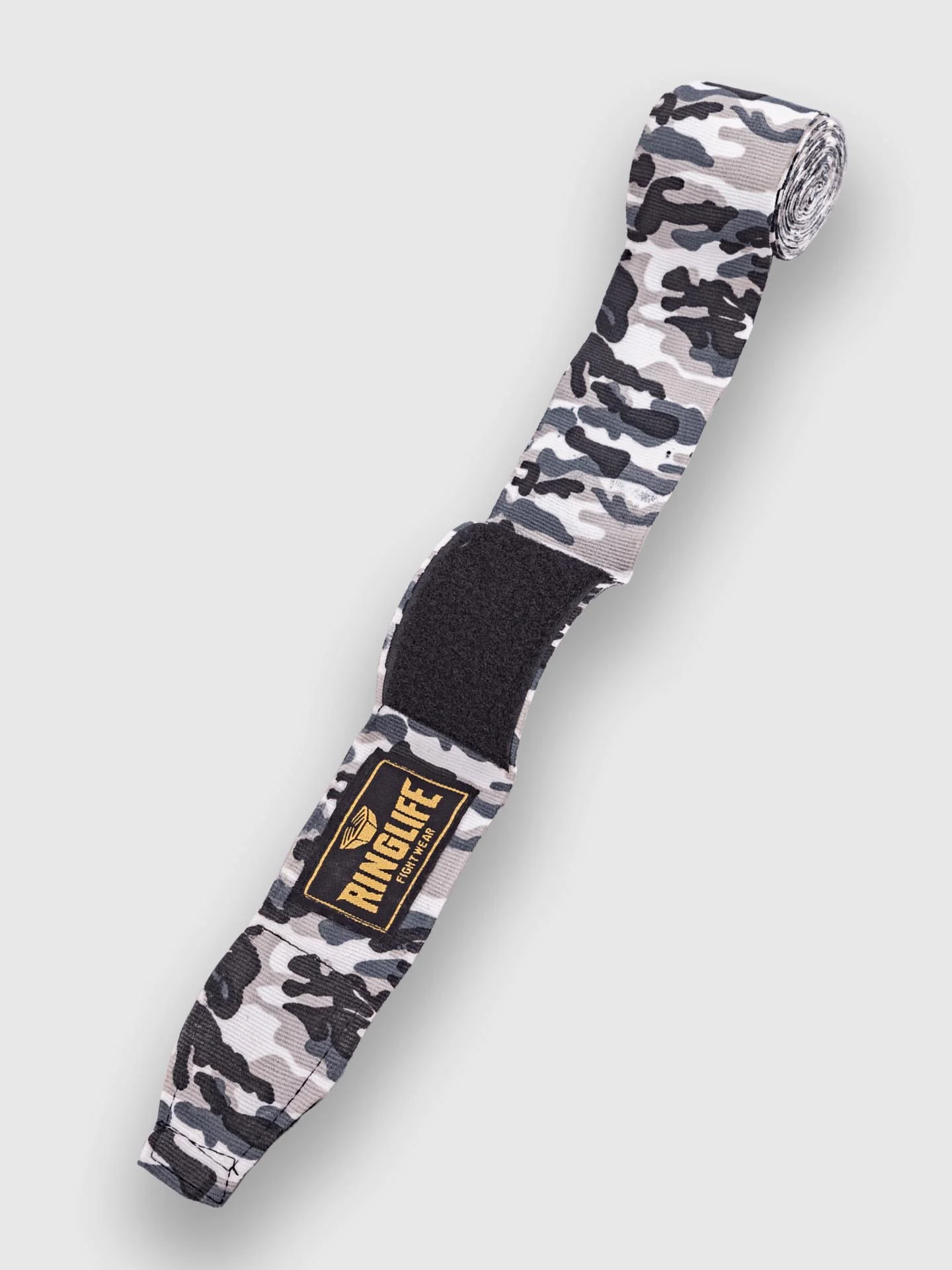 RINGLIFE Boxbandagen, Logo, 3,5 m, camo grau - Image 4