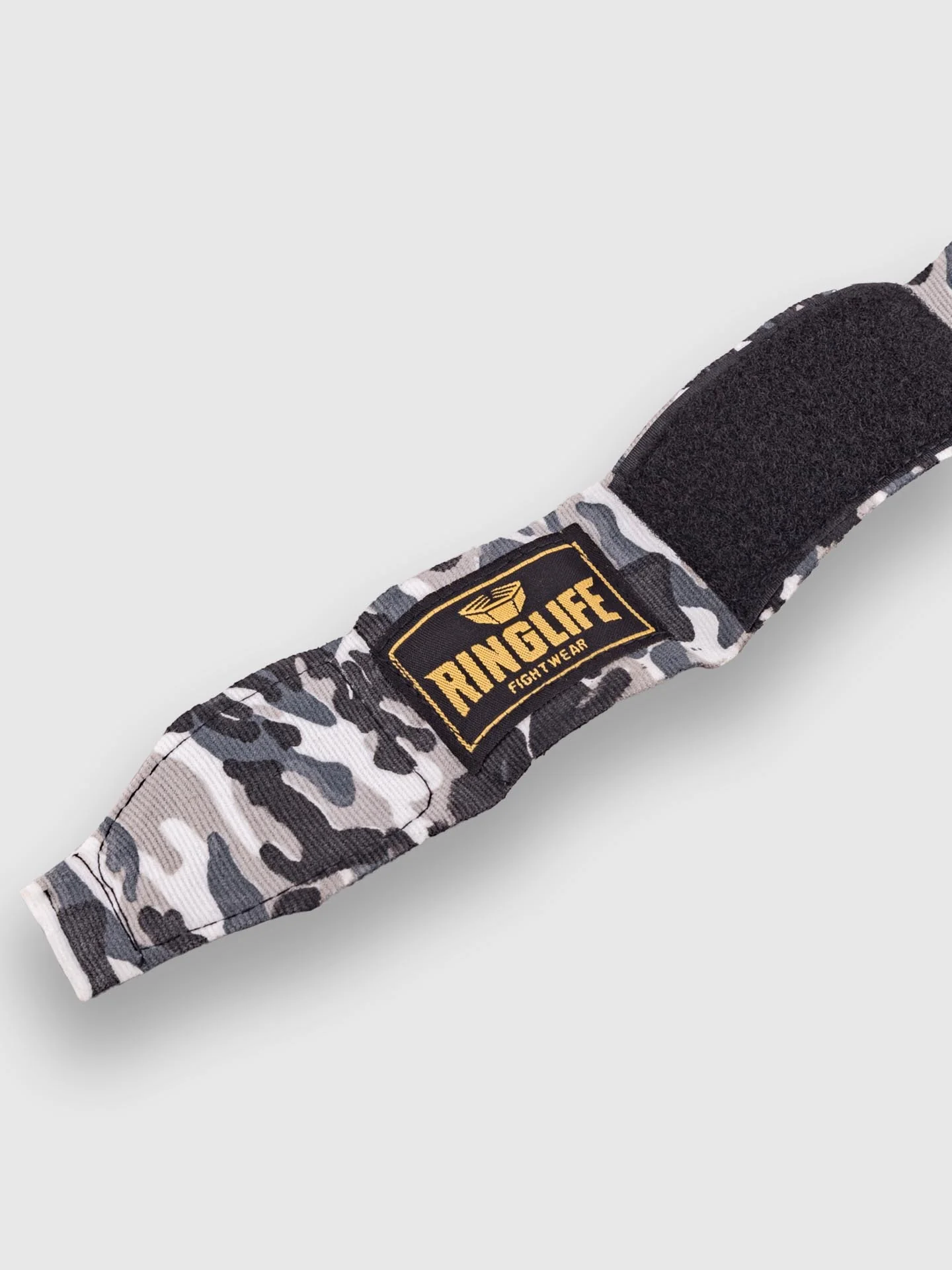 RINGLIFE Boxbandagen, Logo, 4,5 m, camo grau - Image 5