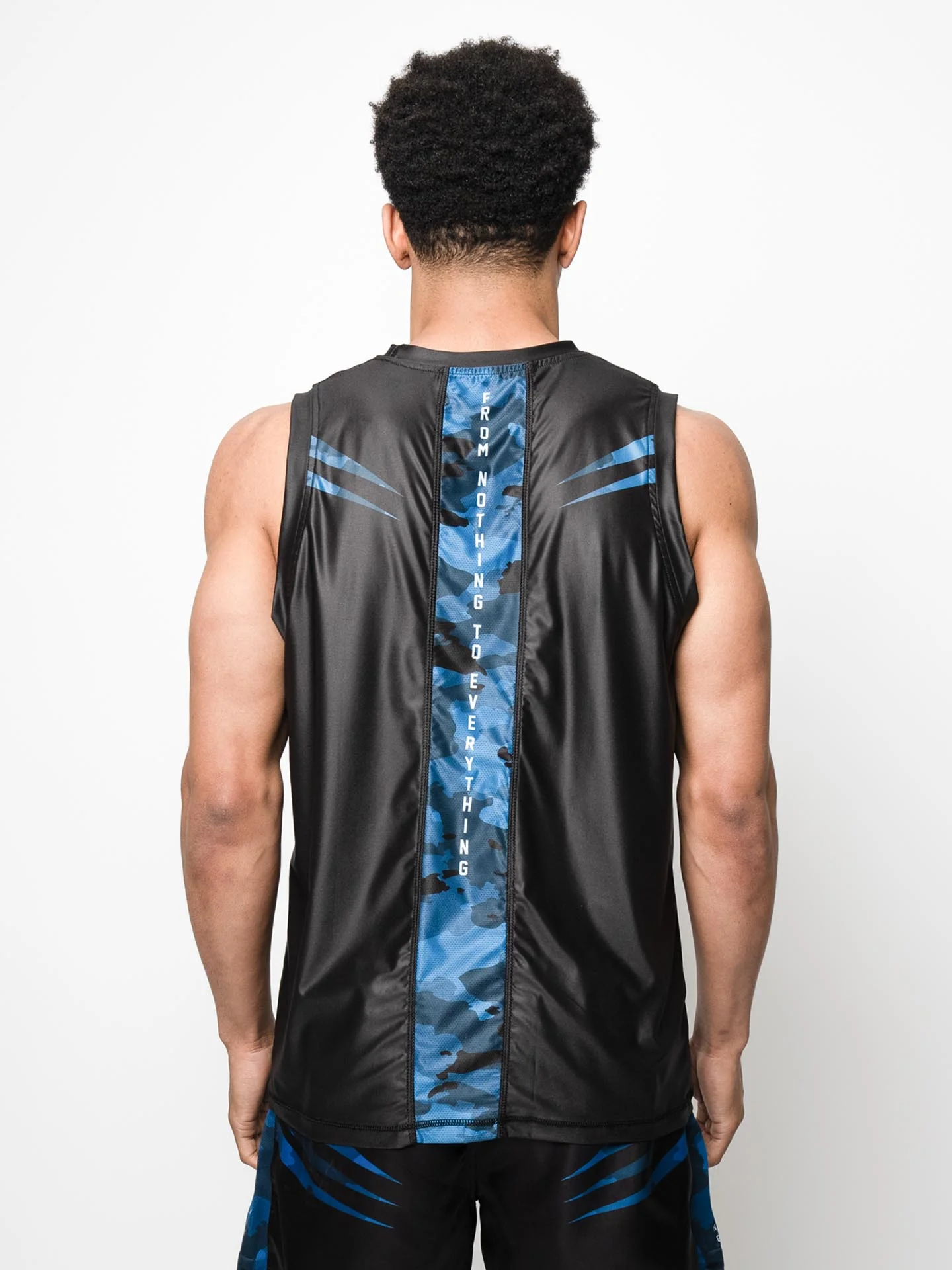 RINGLIFE Functional Tank Top, Unit, schwarz-blau camo - Image 3