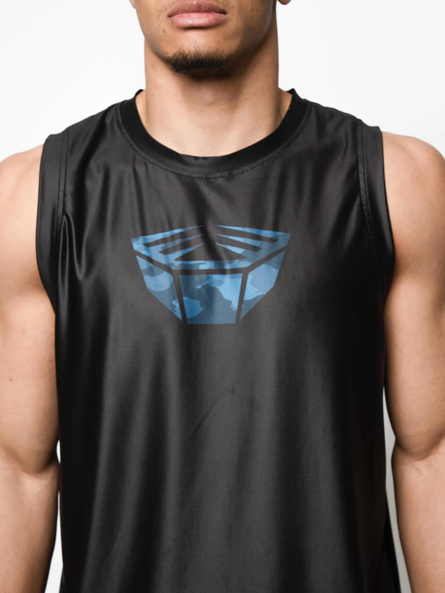 RINGLIFE Functional Tank Top, Unit, schwarz-blau camo - Image 5