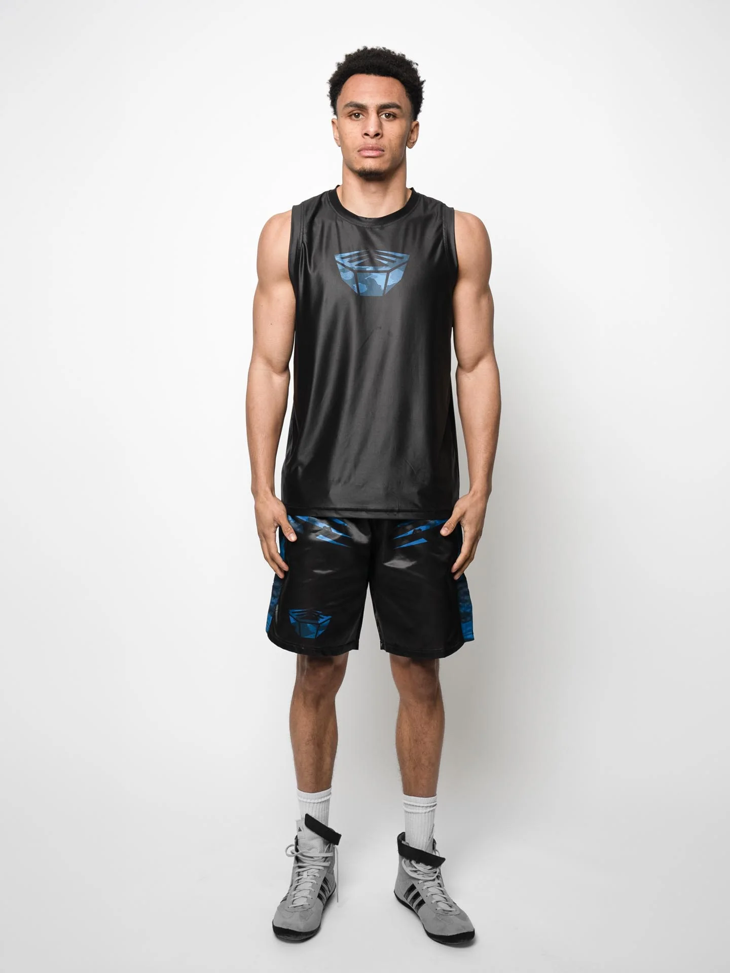 RINGLIFE Functional Tank Top, Unit, schwarz-blau camo - Image 7