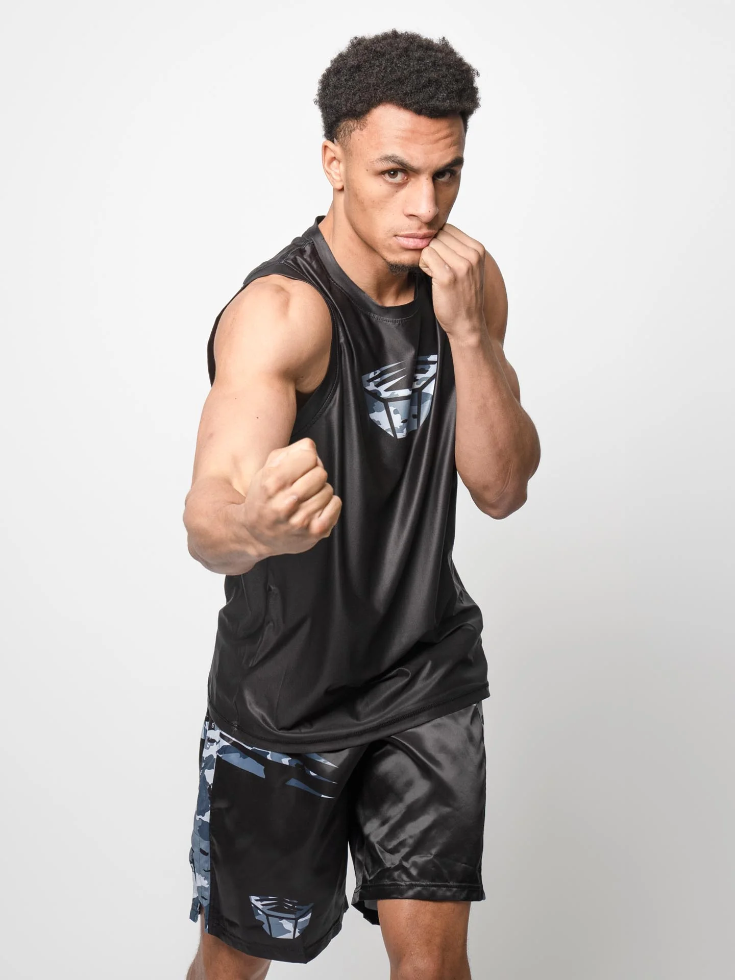 RINGLIFE Functional Tank Top, Unit, schwarz-grau camo - Image 3