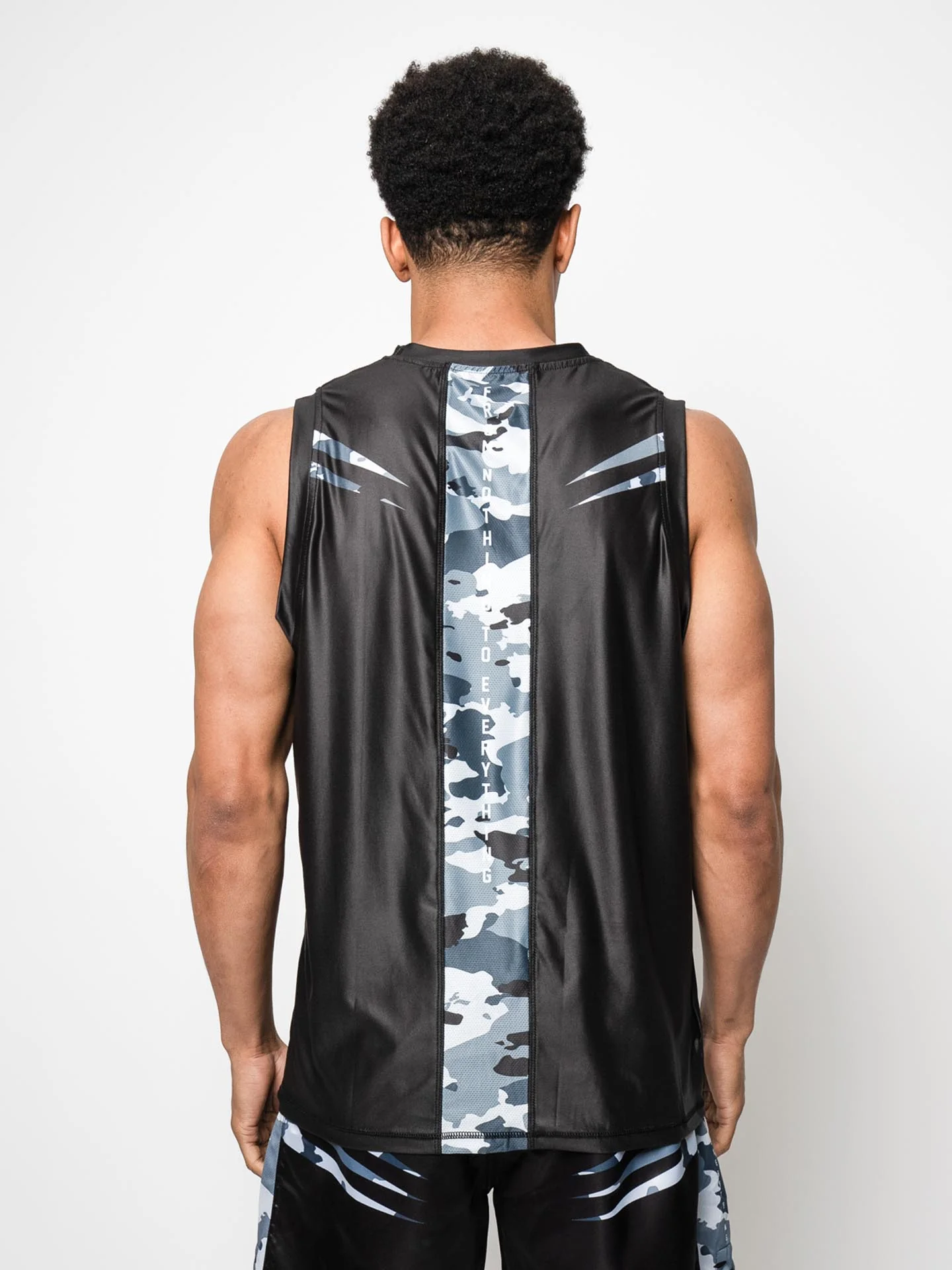 RINGLIFE Functional Tank Top, Unit, schwarz-grau camo - Image 4