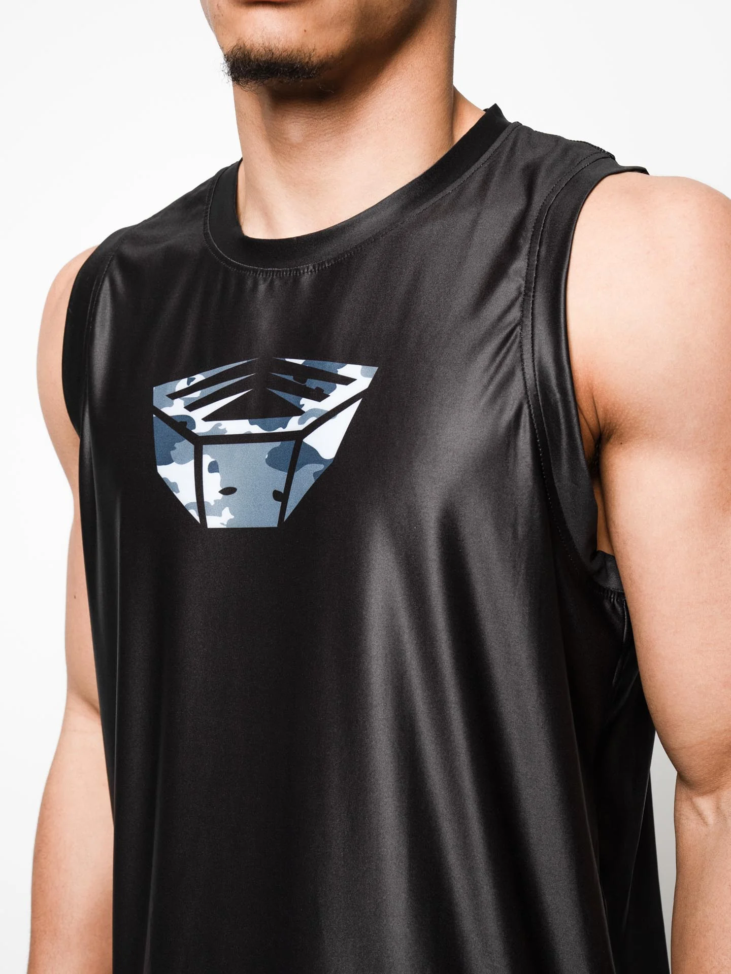 RINGLIFE Functional Tank Top, Unit, schwarz-grau camo - Image 5