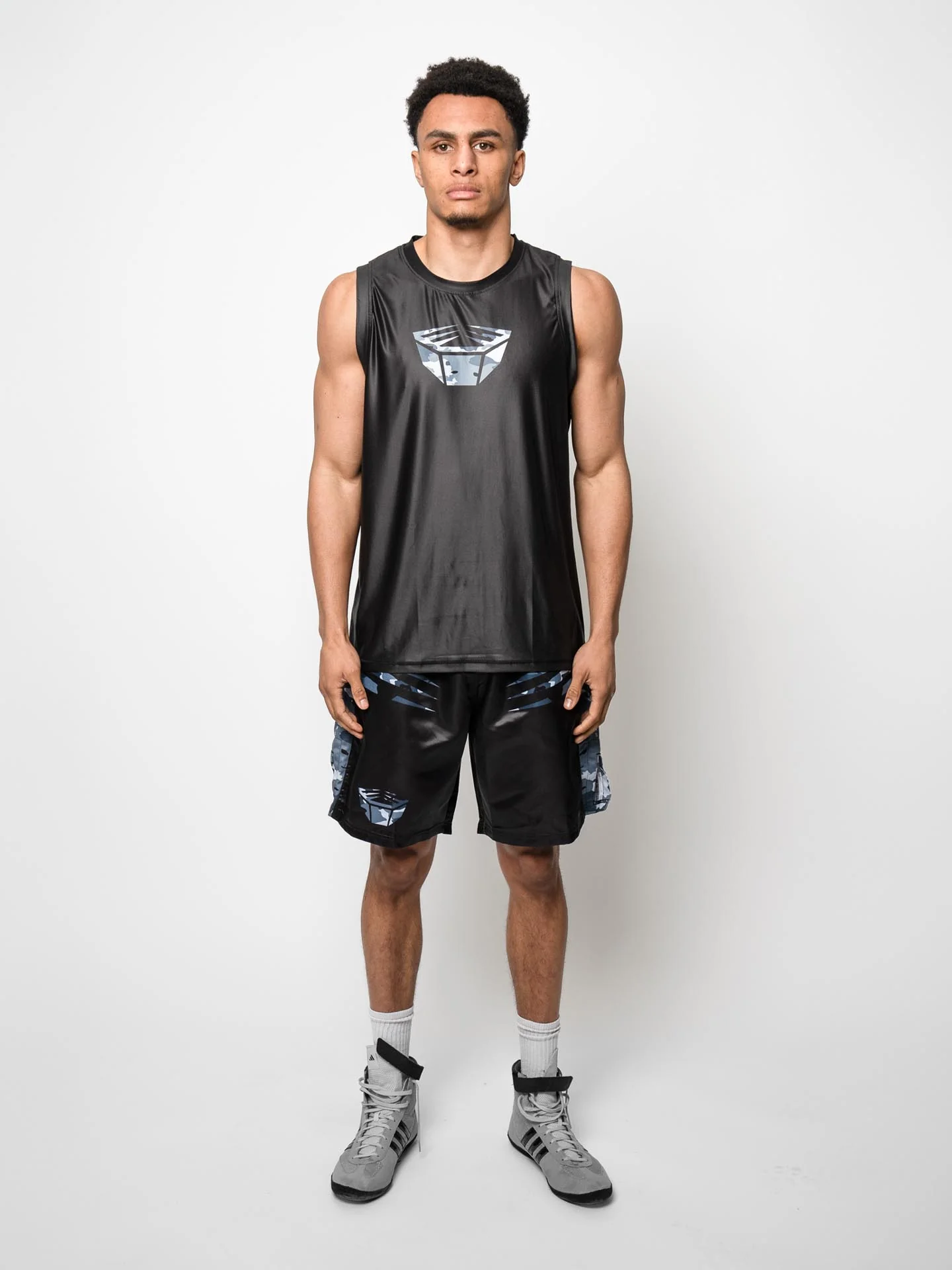 RINGLIFE Functional Tank Top, Unit, schwarz-grau camo - Image 7