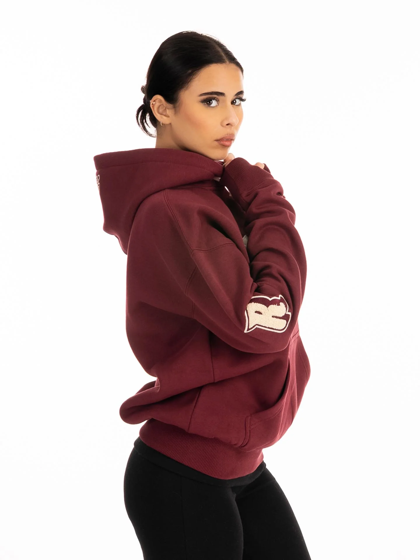 RINGLIFE Hoodie, College, dunkelrot - Image 12