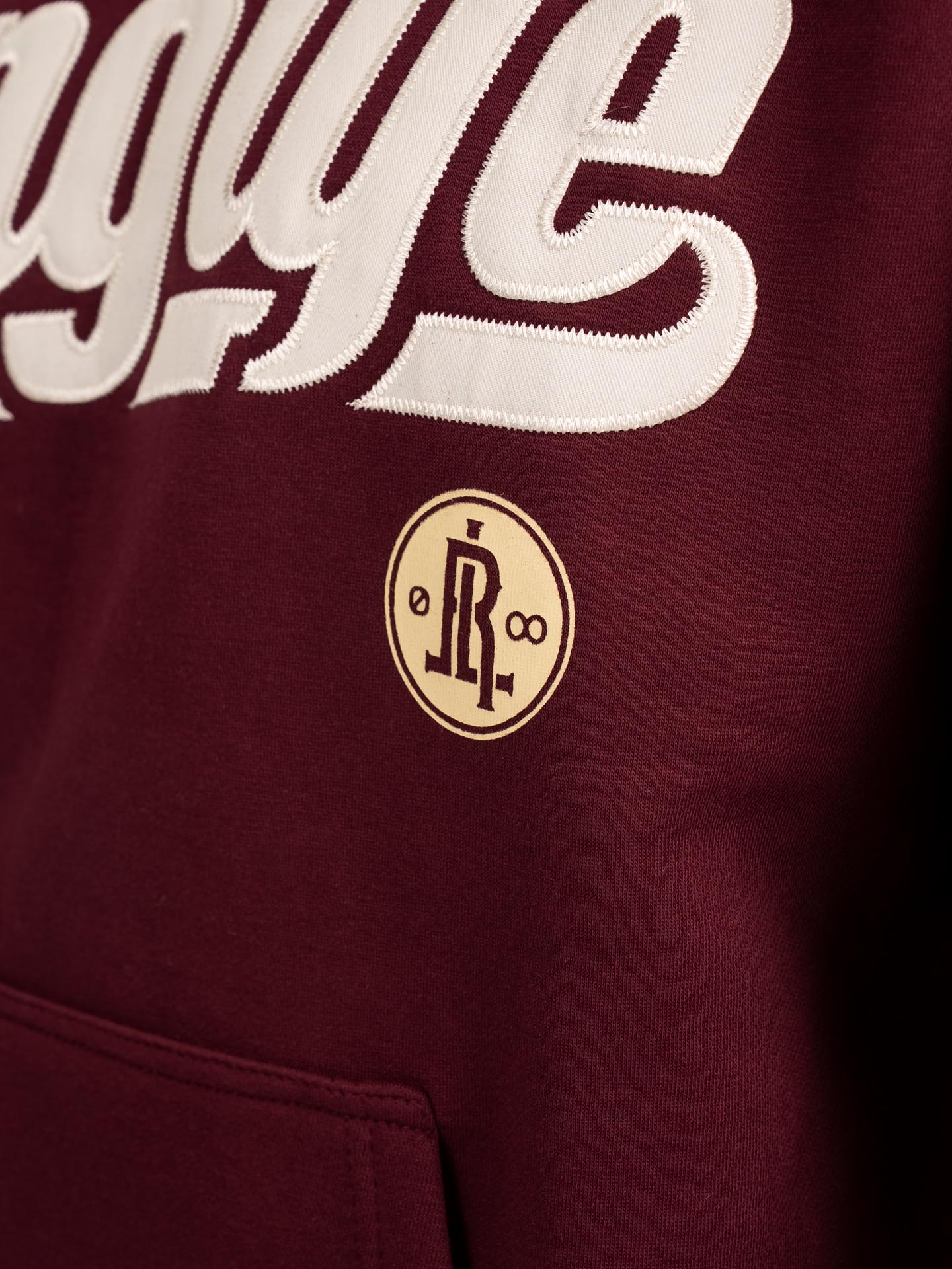 RINGLIFE Hoodie, College, dunkelrot - Image 8
