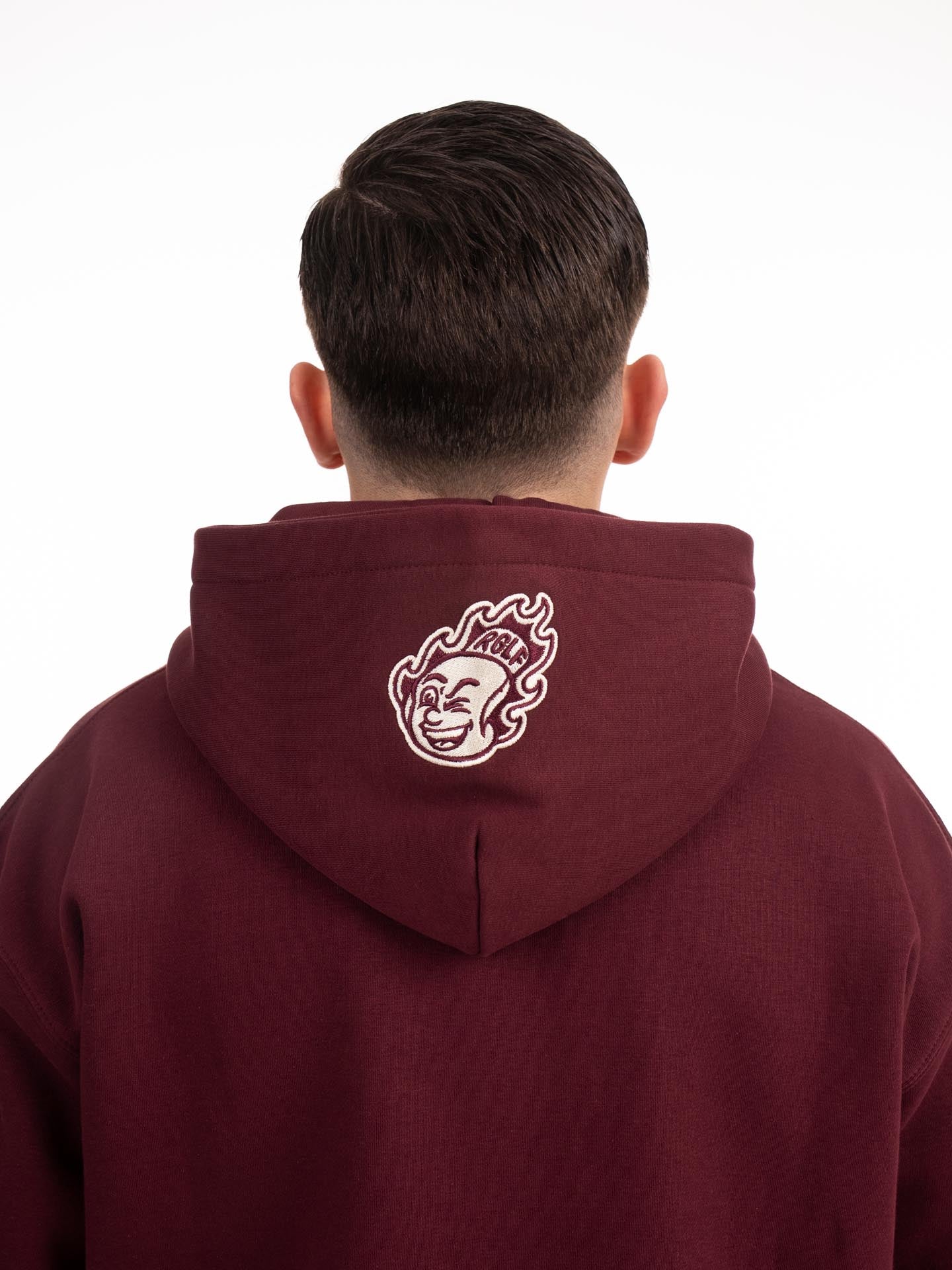 RINGLIFE Hoodie, College, dunkelrot - Image 9