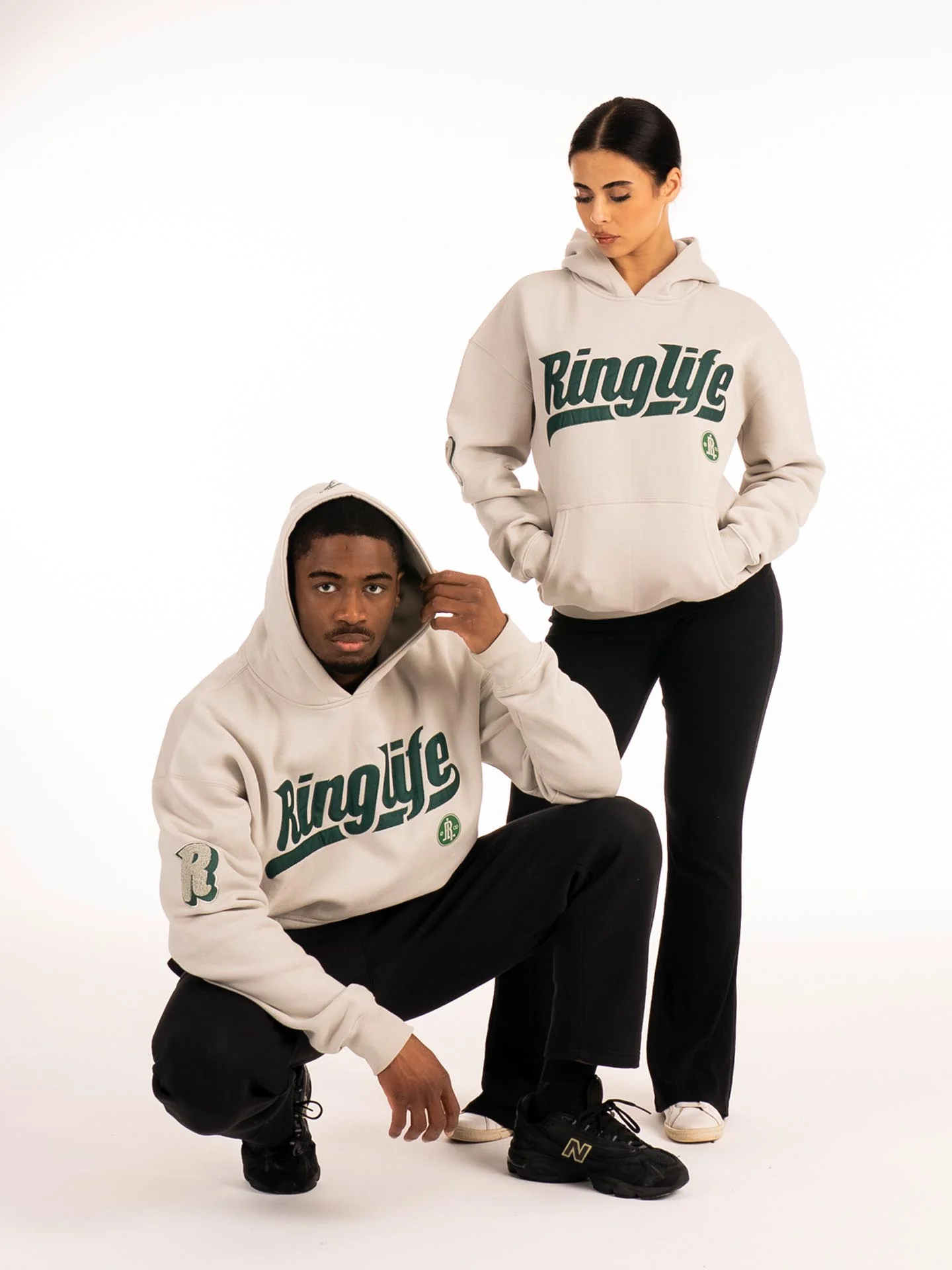 RINGLIFE Hoodie, College, off-white - Image 11