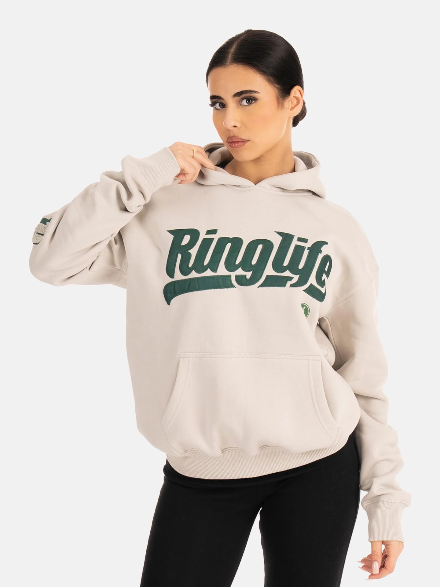 RINGLIFE Hoodie, College, off-white - Image 6