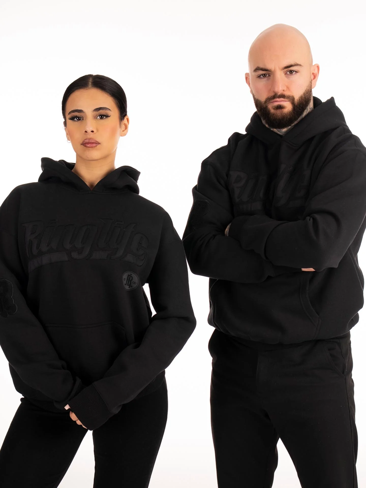 RINGLIFE Hoodie, College, schwarz-matt - Image 10