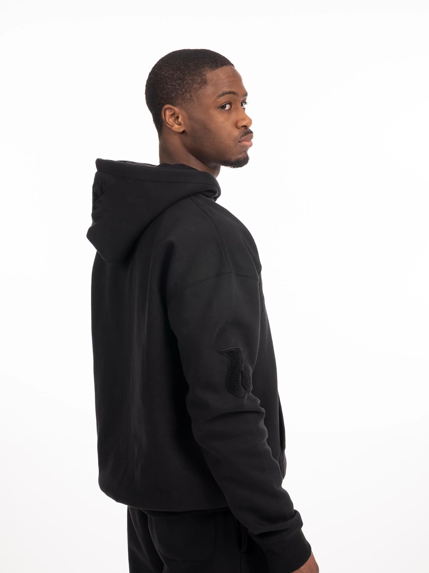 RINGLIFE Hoodie, College, schwarz-matt - Image 3