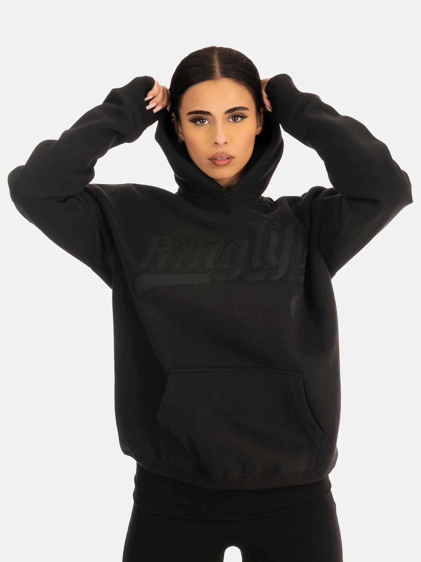 RINGLIFE Hoodie, College, schwarz-matt - Image 7