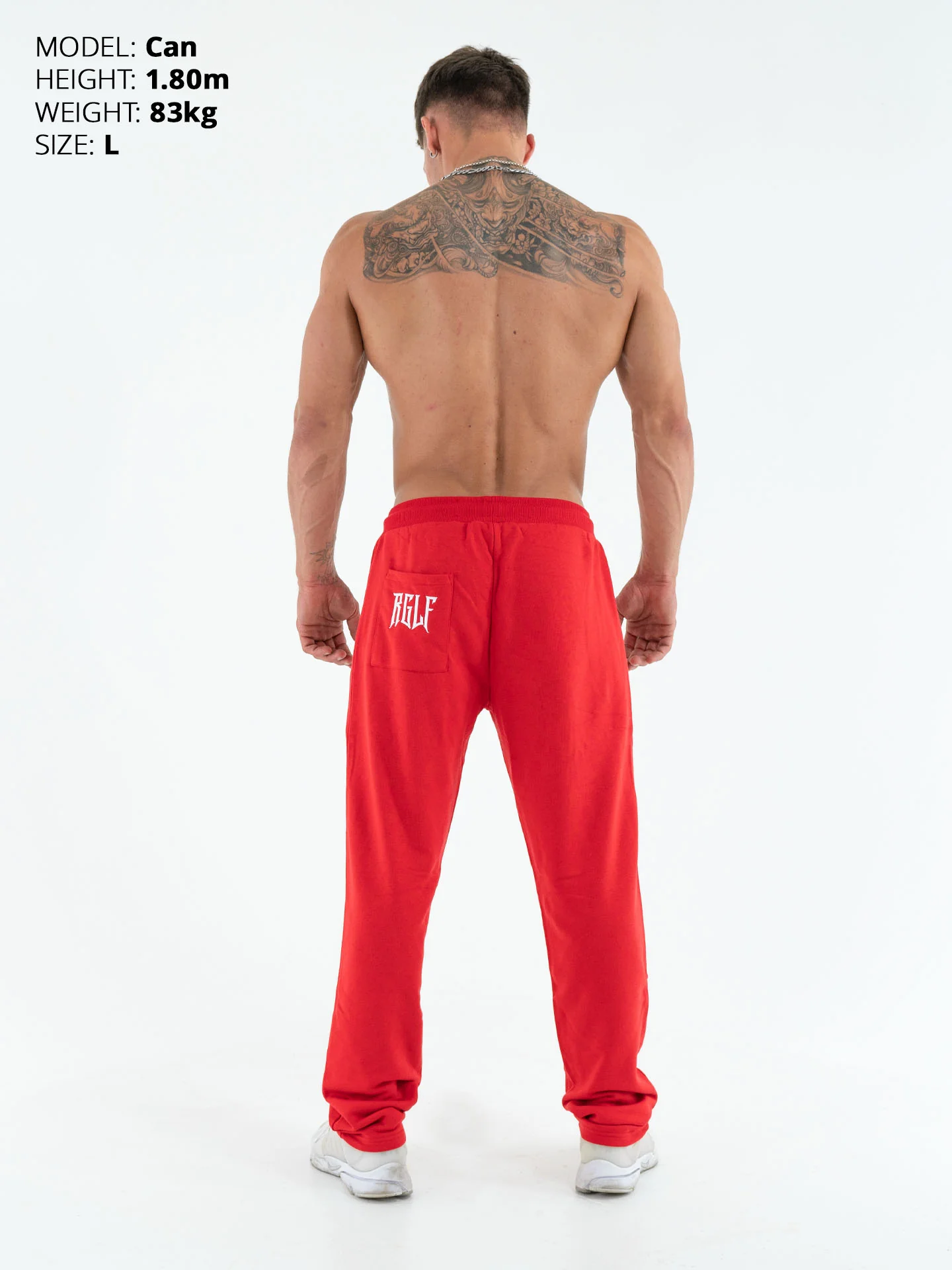 RINGLIFE Jogginghose - RGLF Tattoo rot-weiß - Image 4