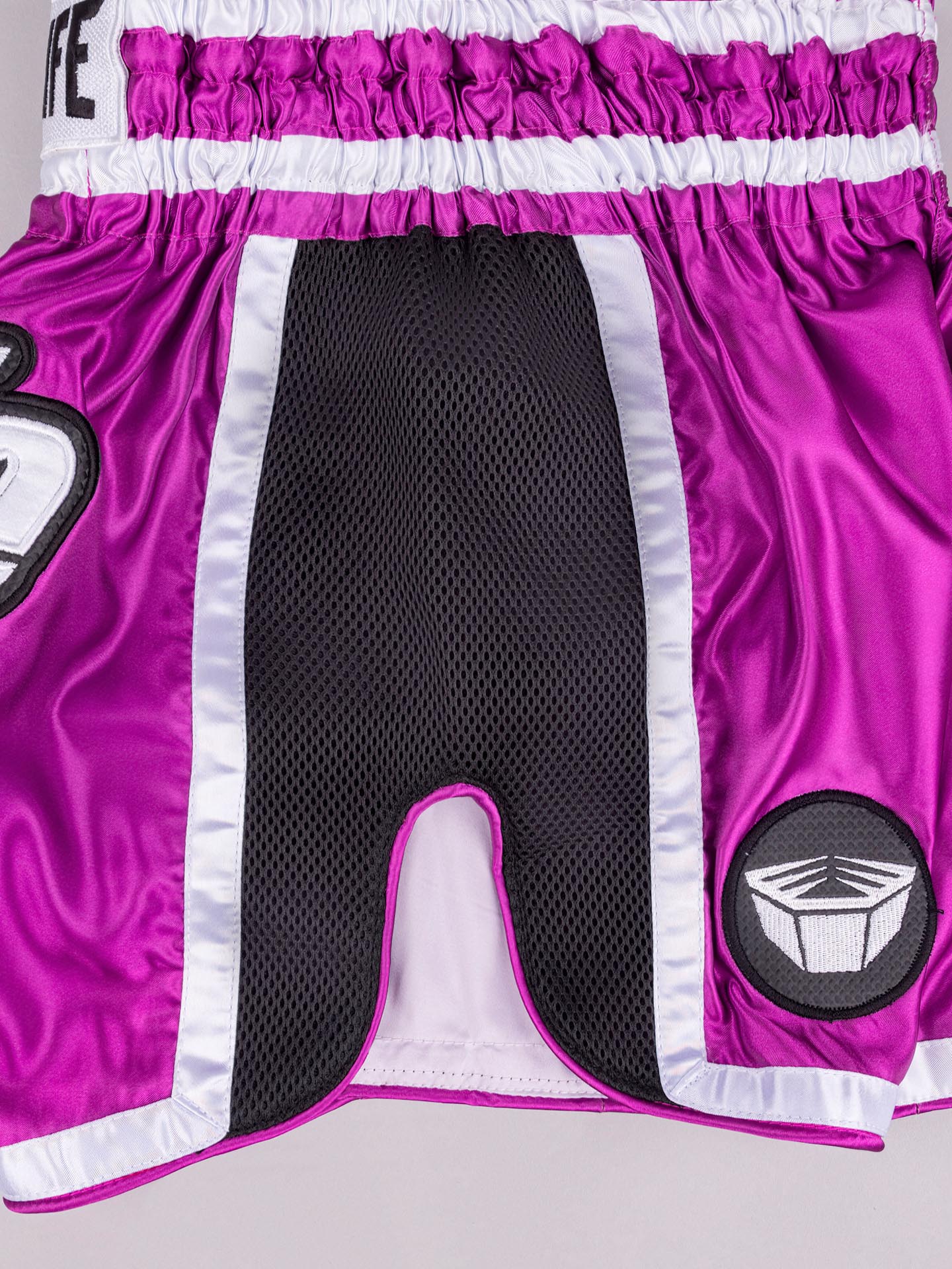 RINGLIFE Muay Thai Shorts, Represent, pink-schwarz - Image 6