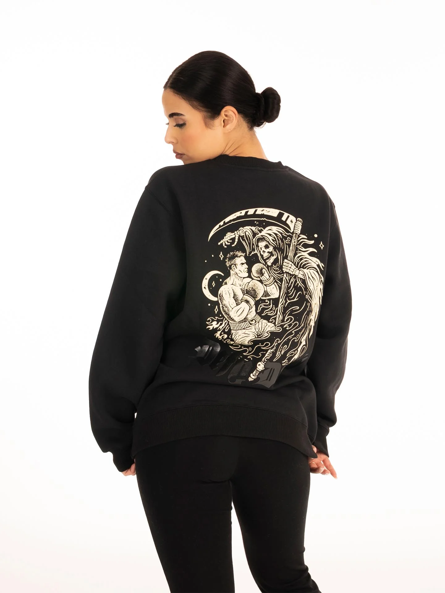 RINGLIFE Pullover, Defy Death, schwarz - Image 6