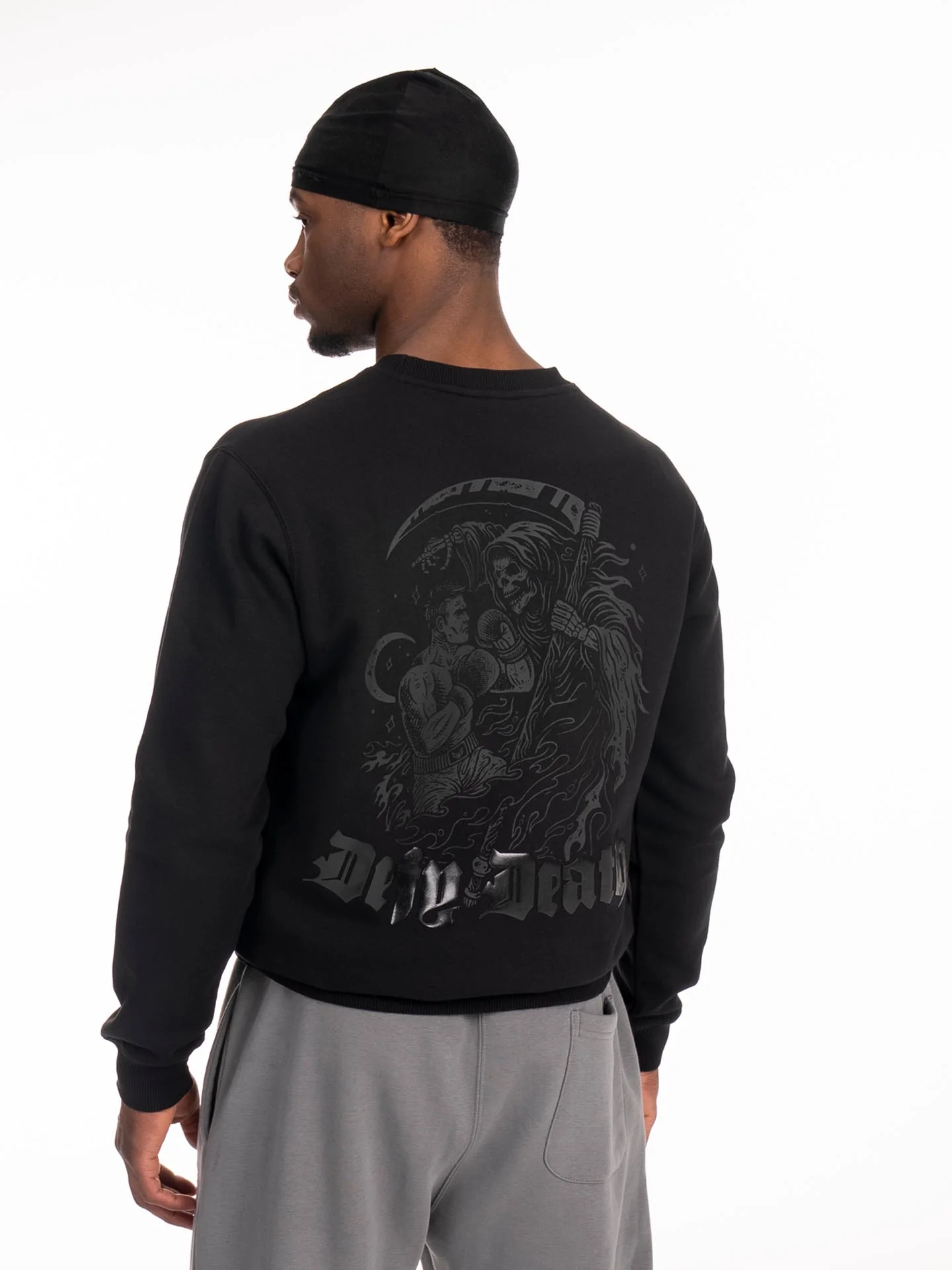 RINGLIFE Pullover, Defy Death, schwarz-matt - Image 3