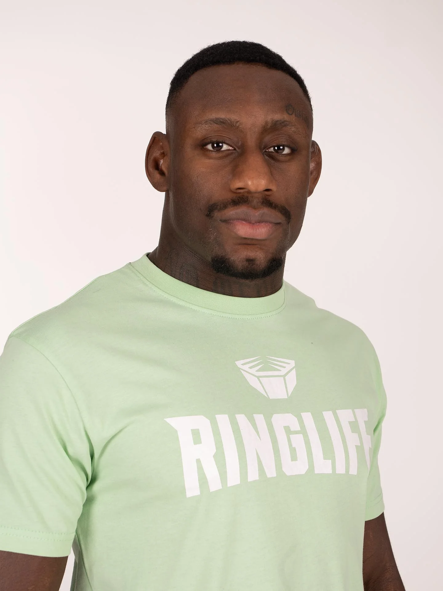RINGLIFE T-Shirt, Logo 2.0, mint-weiß - Image 4