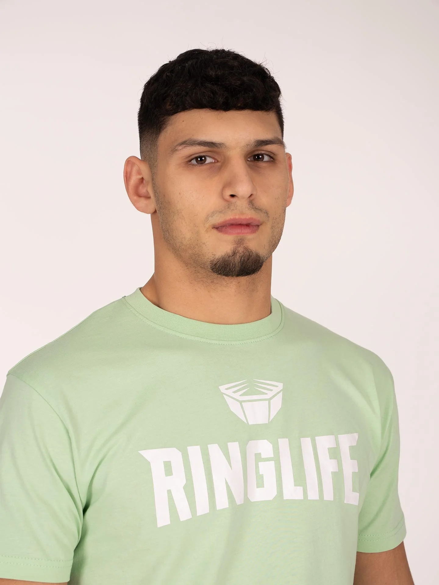 RINGLIFE T-Shirt, Logo 2.0, mint-weiß - Image 7
