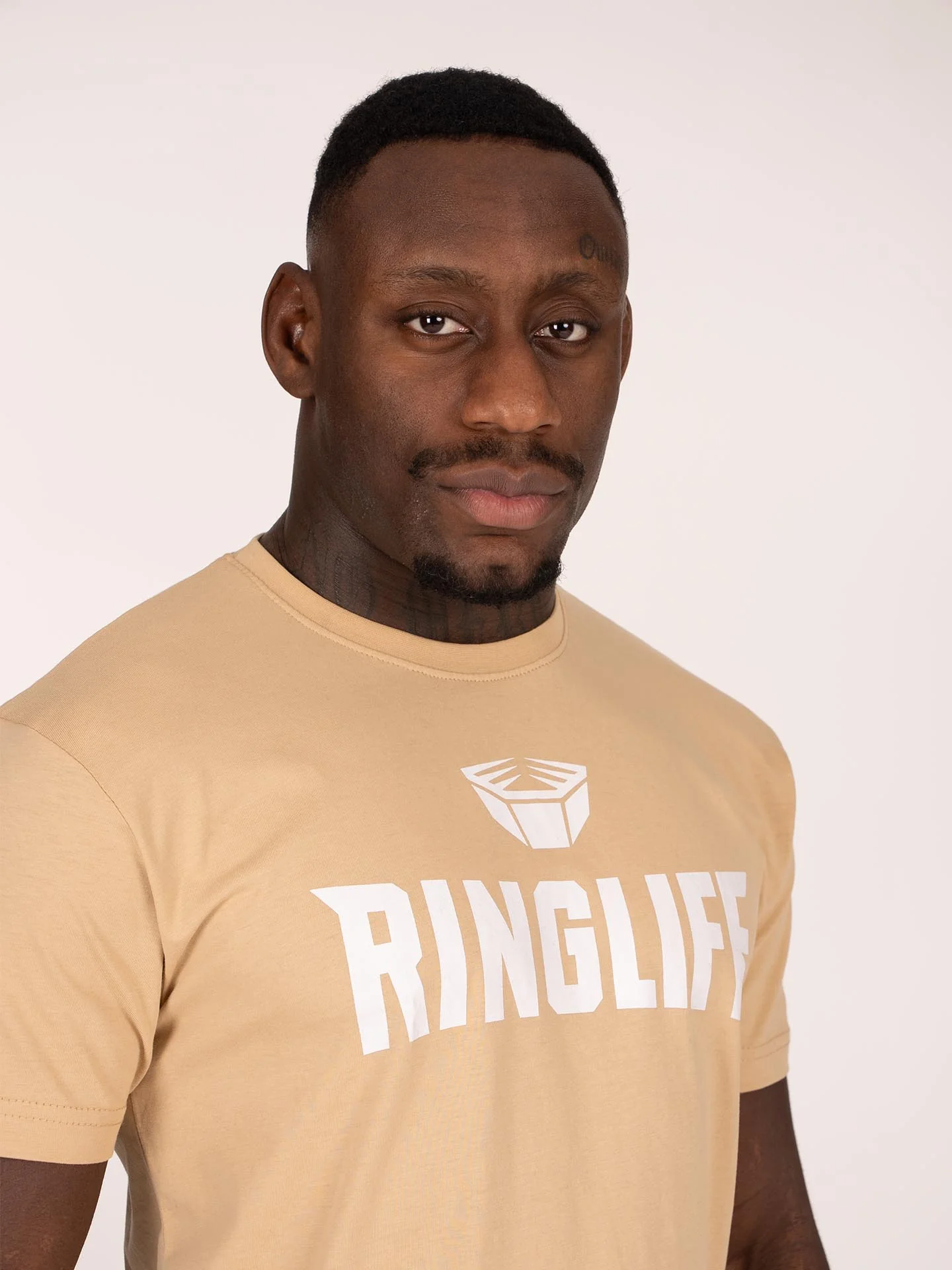 RINGLIFE T-Shirt, Logo 2.0, sand-weiß - Image 3