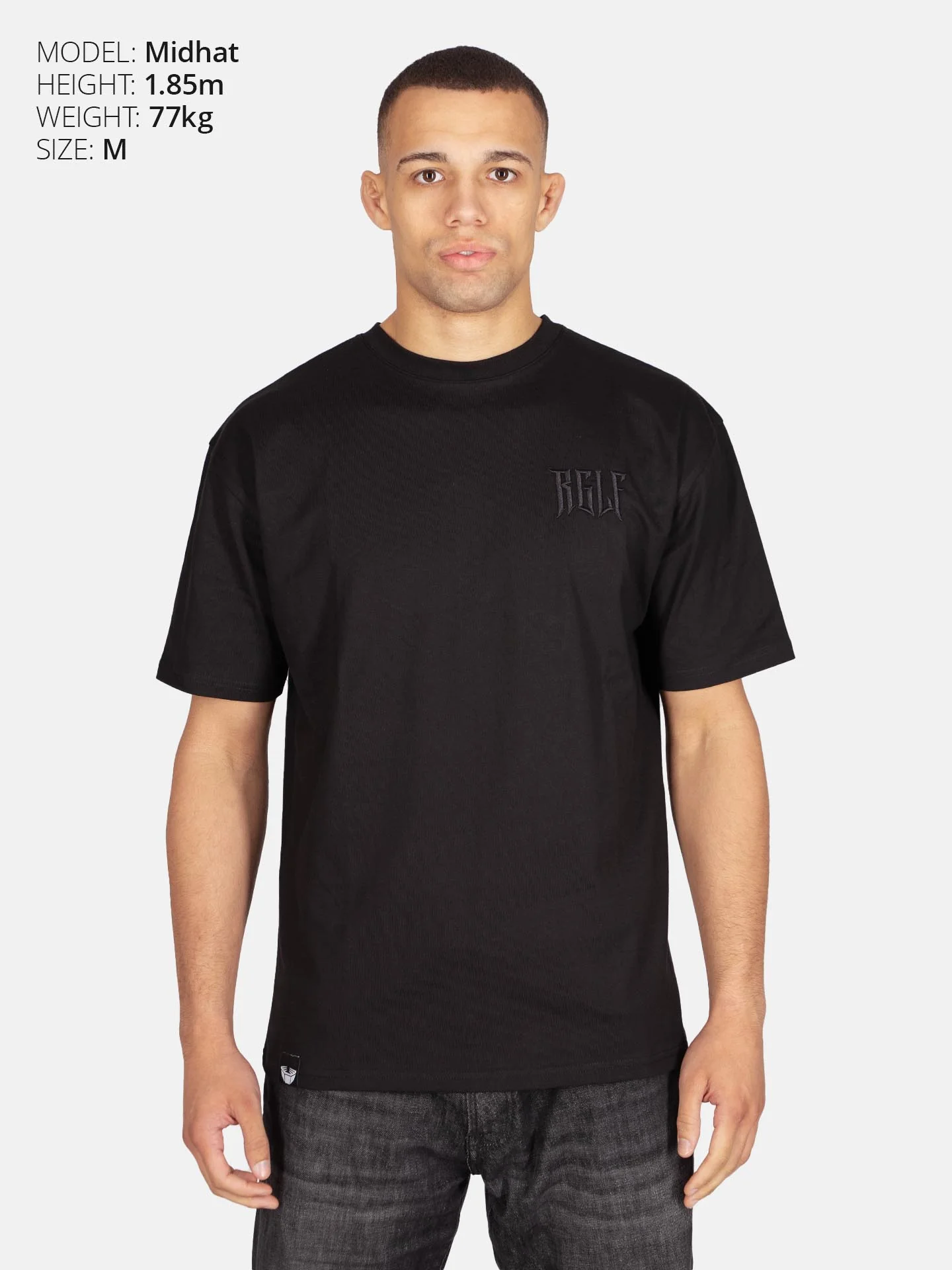 RINGLIFE T-Shirt Oversized, RGLF Tattoo, schwarz-matt - Image 3